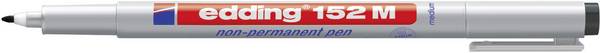 Edding Foliestift 152 M non-permanent pen 4-152001 Zwart