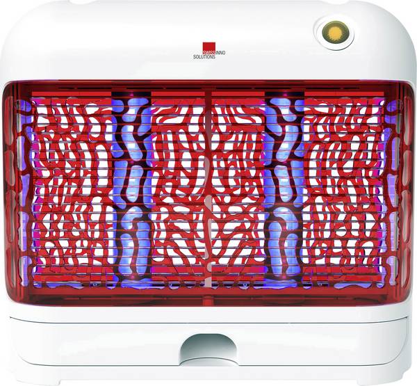 Swissinno Premium 24W 1 246 001 Vliegenlamp UV-lamp, Stroomgaas 24 W (b x h x d) 300 x 265 x 100 mm Wit, Rood 1 stuk(s)