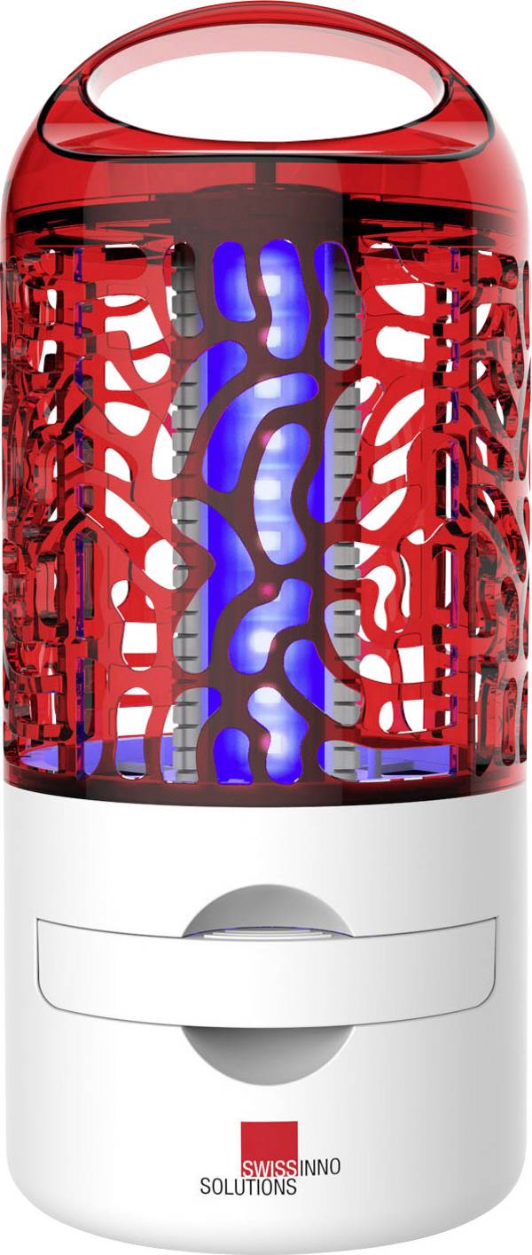 Swissinno Premium 10W 1 245 001 Vliegenlamp UV-lamp, Stroomgaas 10 W (Ø x h) 115 mm x 260 mm Wit, Rood 1 stuk(s)