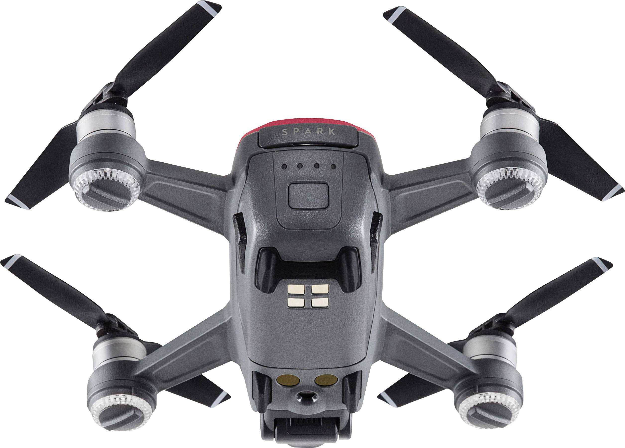 バッテリー不備】DJI spark fry more combo red+zimexdubai.com