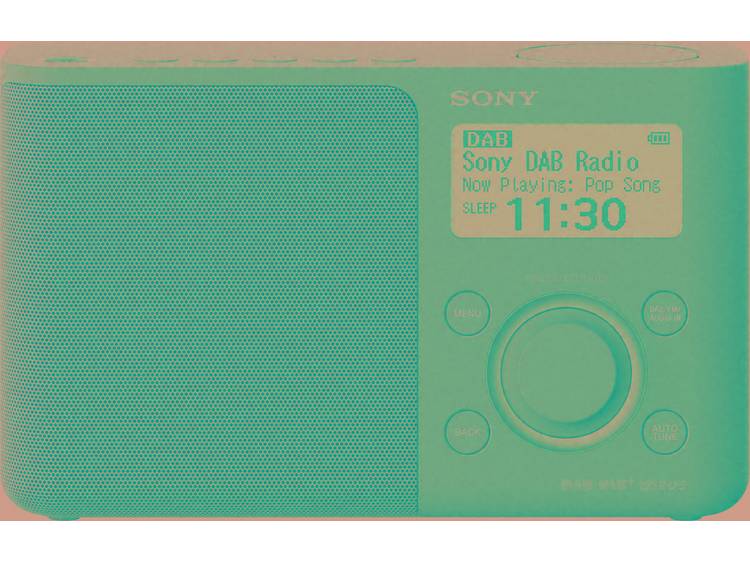 DAB+ Transistorradio Sony XDR-S61D AUX, DAB+, FM Blauw