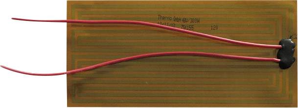 Thermo TECH Polyimide Verwarmingsfolie Zelfklevend 24 V/DC, 24 V/AC 75 W Beschermingsklasse IPX4 (l x b) 155 mm x 75 mm