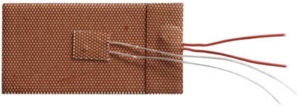 Thermo TECH Silicone Verwarmingsfolie Zelfklevend 24 V/DC, 24 V/AC 75 W Beschermingsklasse IPX7 (l x b) 100 mm x 50 mm