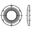 Grendelschijven 5 mm 10.2 mm Verenstaal Verzinkt 250 stuk(s) Alstertaler Schrauben & Präzisionsteile 159421