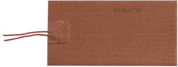 Thermo TECH Silicone Verwarmingsfolie Zelfklevend 24 V/DC, 24 V/AC 75 W Beschermingsklasse IPX7 (l x b) 178 mm x 90 mm