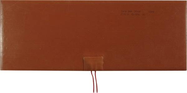Thermo TECH Silicone Verwarmingsfolie Zelfklevend 24 V/DC, 24 V/AC 142 W Beschermingsklasse IPX7 (l x b) 340 mm x 130 mm