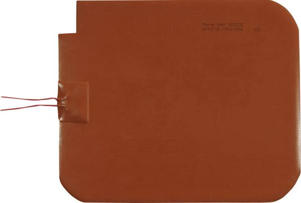 Thermo TECH Silicone Verwarmingsfolie Zelfklevend 230 V/DC, 230 V/AC 750 W Beschermingsklasse IPX7 (l x b) 235 mm x 205 mm