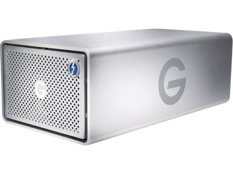 G-Technology G-Raid Removable 8 TB Extern multi-disk systeem Thunderbolt 3, USB-C USB 3.1, HDMI Zilv