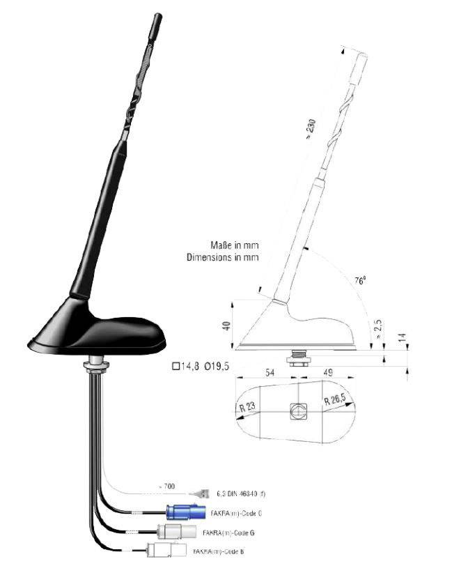 Blaupunkt DABAGPSa DAK-dakantenne-1