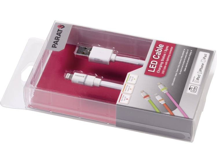 Parat 990.557-999 1.2m USB A Micro-USB B Wit USB-kabel