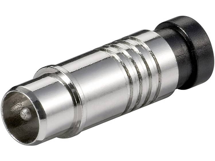 Coaxial-compression-plug (IEC), for outer-? 7,0 mm metal Goobay