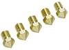 UltiMaker Ultimaker gemengd Nozzle Pack Geschikt voor: Ultimaker 2+, Ultimaker 2 Extended+ UM2+ Nozzle Pack 0.25 2x0.40 0.60 0.80 9528