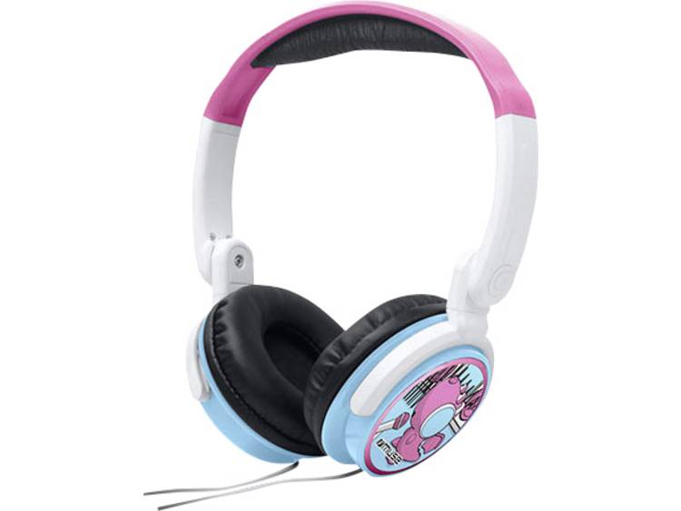 Muse M-180 KDG Over Ear Koptelefoon Vouwbaar, Volumebegrenzing Roze