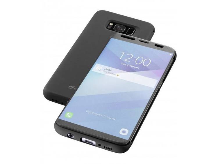 Cellularline BOOKTOUCHGALS8KK GSM flip cover Geschikt voor model (GSMs): Samsung Galaxy S8 Half tran