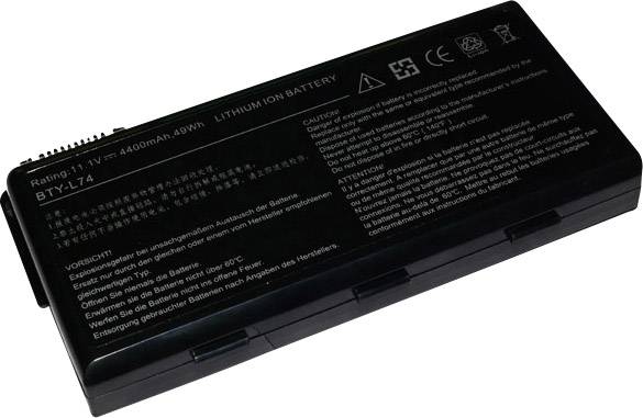 Beltrona MSIBTYL74 MSIBTYL74 Laptopaccu 11.1 V 4400 mAh MSI-1