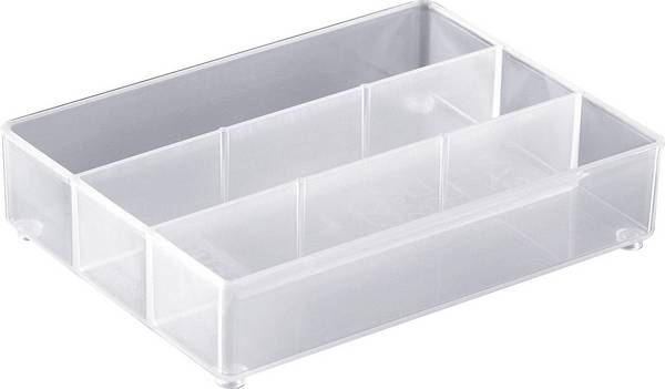 raaco Inzetstuk voor assortimentskoffer (l x b x h) 109 x 79 x 24 mm Aantal vakken: 3 Carton Inhoud 1 stuk(s)