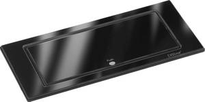 Conrad EVOline 1592.7100.2100 Inbouwstekkerdoos 2-voudig Zwart (glanzend), Glas Randaarde stekker 1 stuk(s) aanbieding