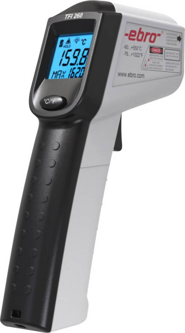 ebro TFI 260 Infrarood-thermometer Optiek 12:1 -60 - +550 °C