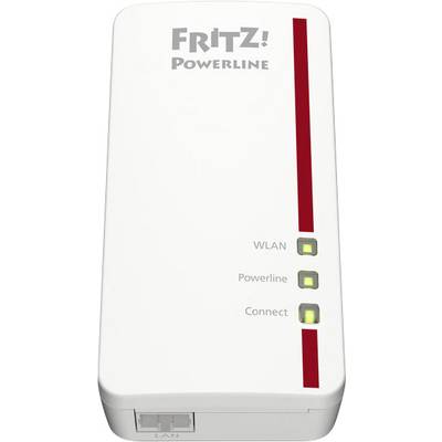 AVM FRITZ!Powerline 1260 Single Powerline WiFi enkele adapter 20002789   1200 MBit/s