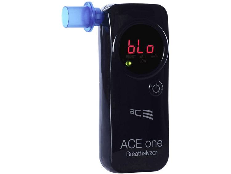 ACE one Alcoholtester Meetbereik alcohol (max.): 0.00 â° Incl. display, Countdown-functie, Weergave 