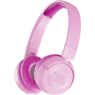 JBL JR-300 BT On Ear koptelefoon  Kinderen Bluetooth  Pink  Volumebegrenzing, Vouwbaar
