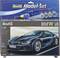 Revell modelset BMW i8 in schaal 1:24. Bevat verf, lijm en penselen. Verpakking toont het afgewerkte model van een BMW i8.
