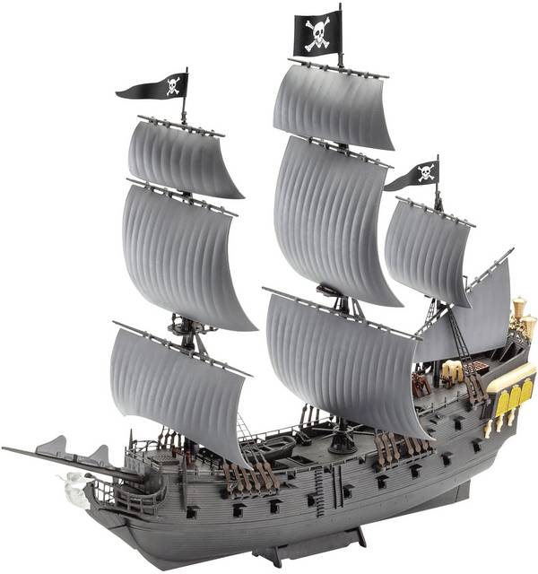 Revell 05499 Black Pearl Boot (bouwpakket) 1:150