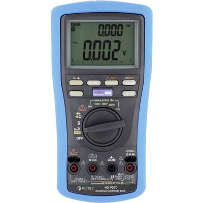 Metrel MD 9070 Isolatiemeter  50 V, 100 V, 250 V, 500 V, 1000 V 25.0 GΩ