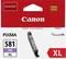 'Canon Pixma 581 PB XL inktcartridge in originele verpakking, compatibel met ChromaLife100, voor hoogwaardige fotoadrukken.'
