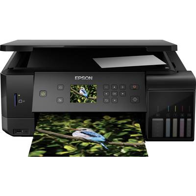 Epson EcoTank ET-7700 Multifunctionele inkjetprinter (kleur)  A4 Printen, scannen, kopiëren LAN, WiFi, Duplex, Inktbijvu