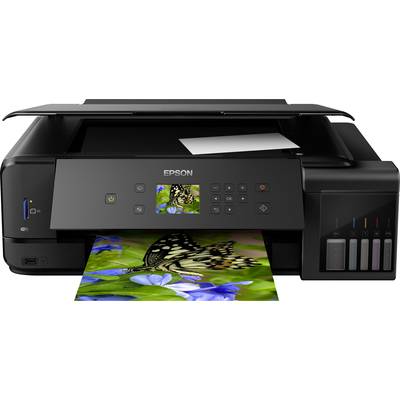 Epson EcoTank ET-7750 Multifunctionele inkjetprinter (kleur)  A3 Printen, scannen, kopiëren LAN, WiFi, Duplex, Inktbijvu