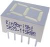 Kingbright 7-segments-display Rood 10 mm 2 V Aantal cijfers: 1 SA39-11EWA