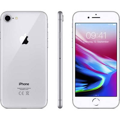 Apple refurbished iPhone 8 Refurbished (zeer goede staat) 64 GB 4.7 inch (11.9 cm)  iOS 11 12 Mpix Zilver