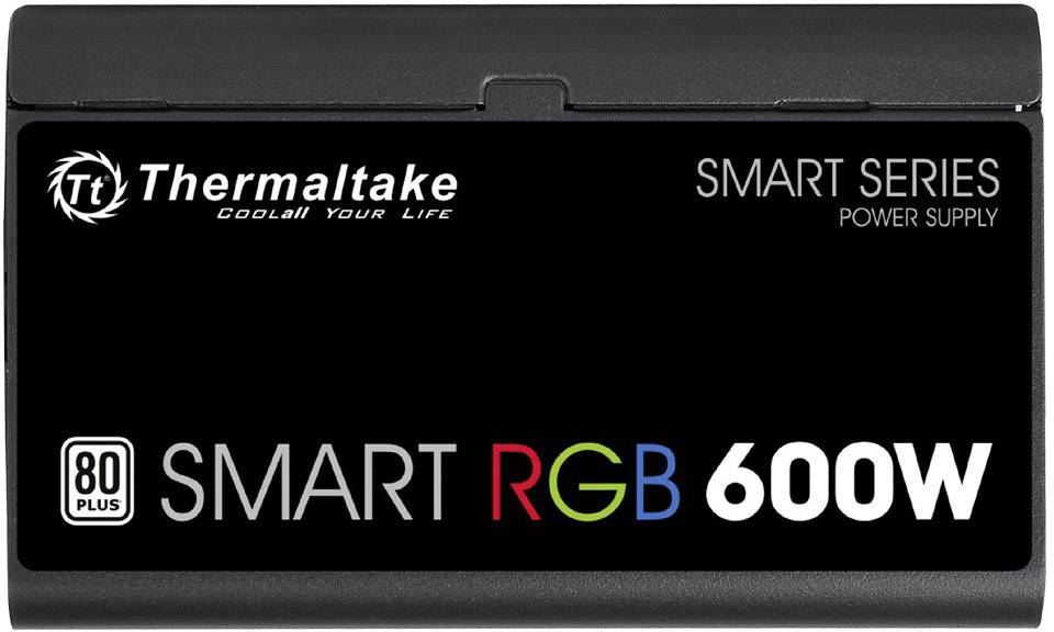 Thermaltake Smart RGB PC-netvoeding 600 W ATX 80 Plus-3