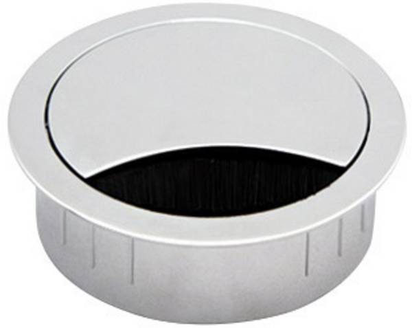 Bachmann 930.301 Kabeldoorvoering Rond Diameter montagegat 80 mm Plaatdikte (max.) 1.5 mm Zinkspuitgietwerk RVS 1 stuk(s)