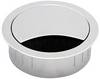 Bachmann 930.301 Kabeldoorvoering Rond Diameter montagegat 80 mm Plaatdikte (max.) 1.5 mm Zinkspuitgietwerk RVS 1 stuk(s)