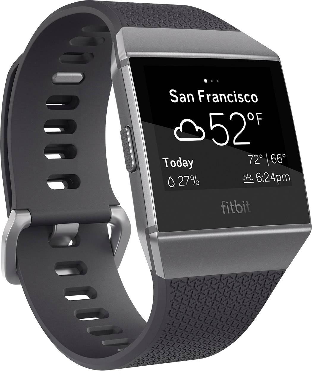 FitBit Ionic Smartwatch Donkergrijs