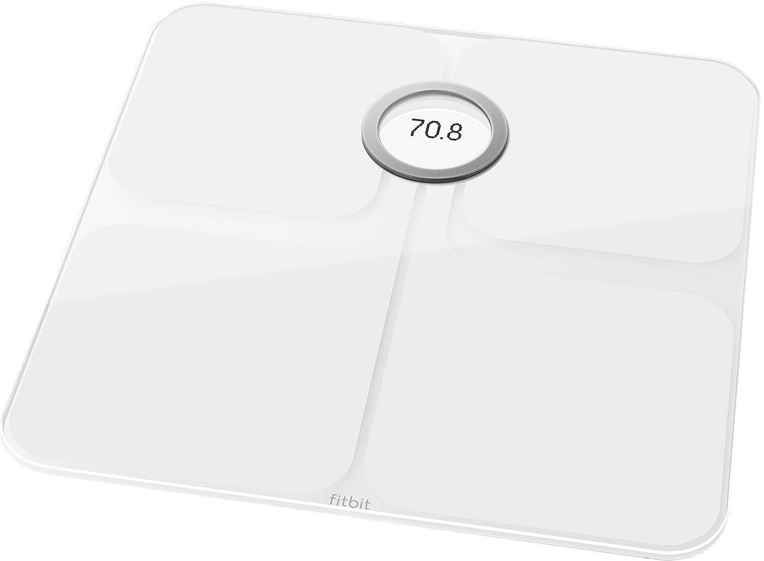 FitBit Aria 2 White FB202WT-EU Analyse-personenweegschaal Weegbereik (max.): 150 kg Wit-1