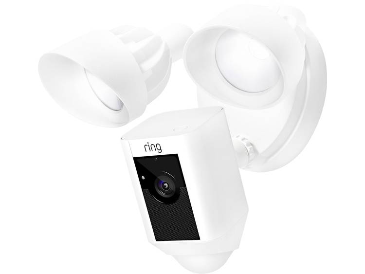 RING Floodlight Smart IP-camera met schijnwerpers Wit