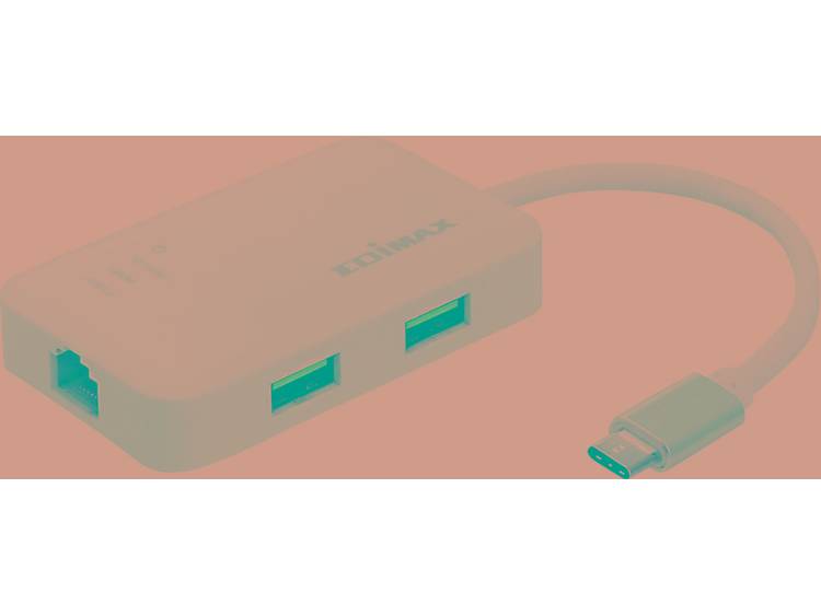 Edimax EU-4308 USB 3.0 (3.1 Gen 1) Type-C 5000Mbit-s Wit hub & concentrator