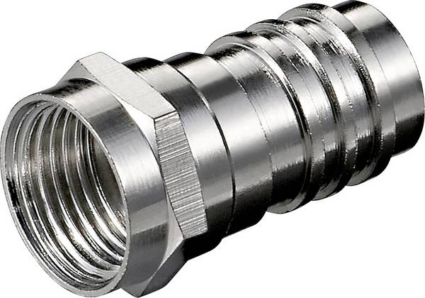 Goobay 11862 F-stekker   Kabeldiameter: 8 mm 1 stuk(s)