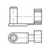 TOOLCRAFT Gaffelpen zonder kop 16 mm Staal (verzinkt) 160337 10 stuk(s) (Ø x l) 8 mm x 16 mm