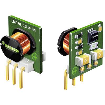 Gaptec 10070367 DC/DC-converter, print 24 V/DC 15 V/DC 500 mA 7.5 W Aantal uitgangen: 1 x Inhoud 1 stuk(s)-0