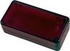 Hammond Electronics 1551BTRD Universele behuizing 15 x 25 x 50 ABS Rood (transparant) 1 stuk(s)