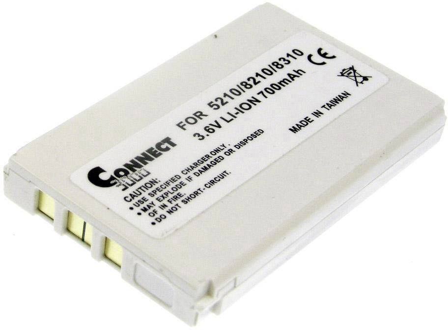 Connect 3000 104140 Camera-accu Vervangt originele accu BLB-2, 300-203712001, AE-8210, 8210 3.7 V 750 mAh