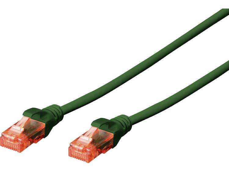 ASSMANN Electronic DK-1617-100-G 10m Cat6 U-UTP (UTP) Groen netwerkkabel