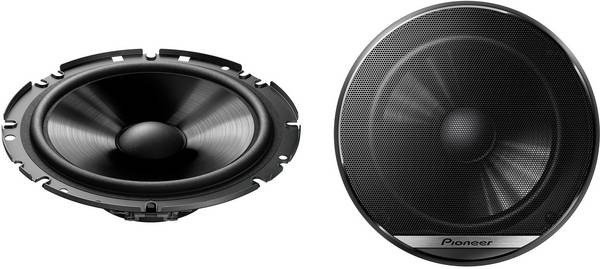 Pioneer TS-G170C 2-weg inbouwluidsprekerset 300 W Inhoud: 1 paar