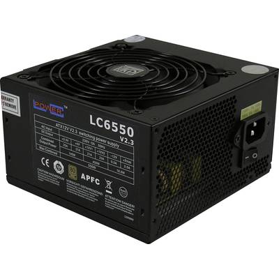 LC Power LC6550 V2.3 PC-netvoeding  550 W ATX 80 Plus Bronze