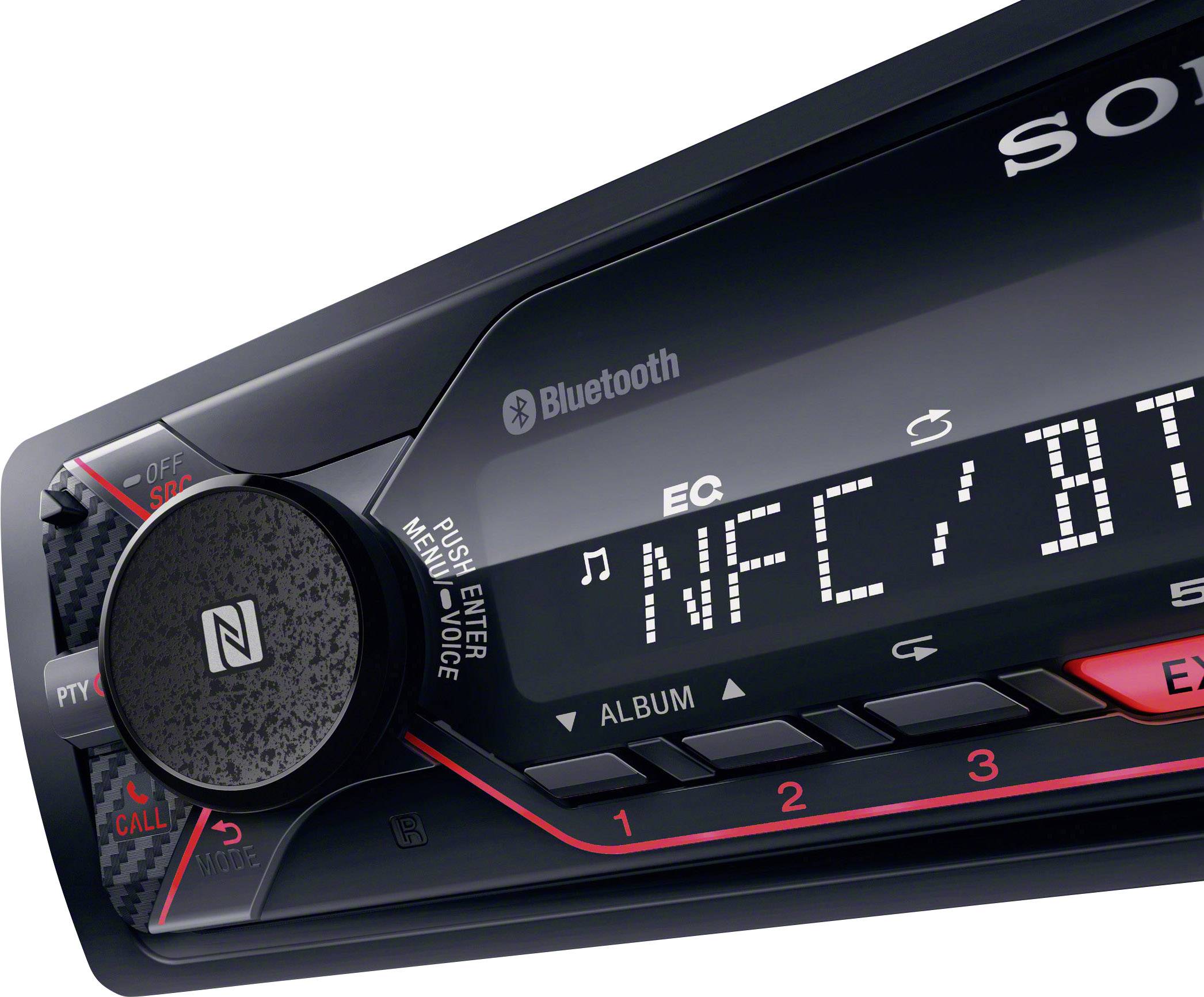 Sony DSXA410BT Autoradio enkel DIN Bluetooth handsfree Conrad.nl