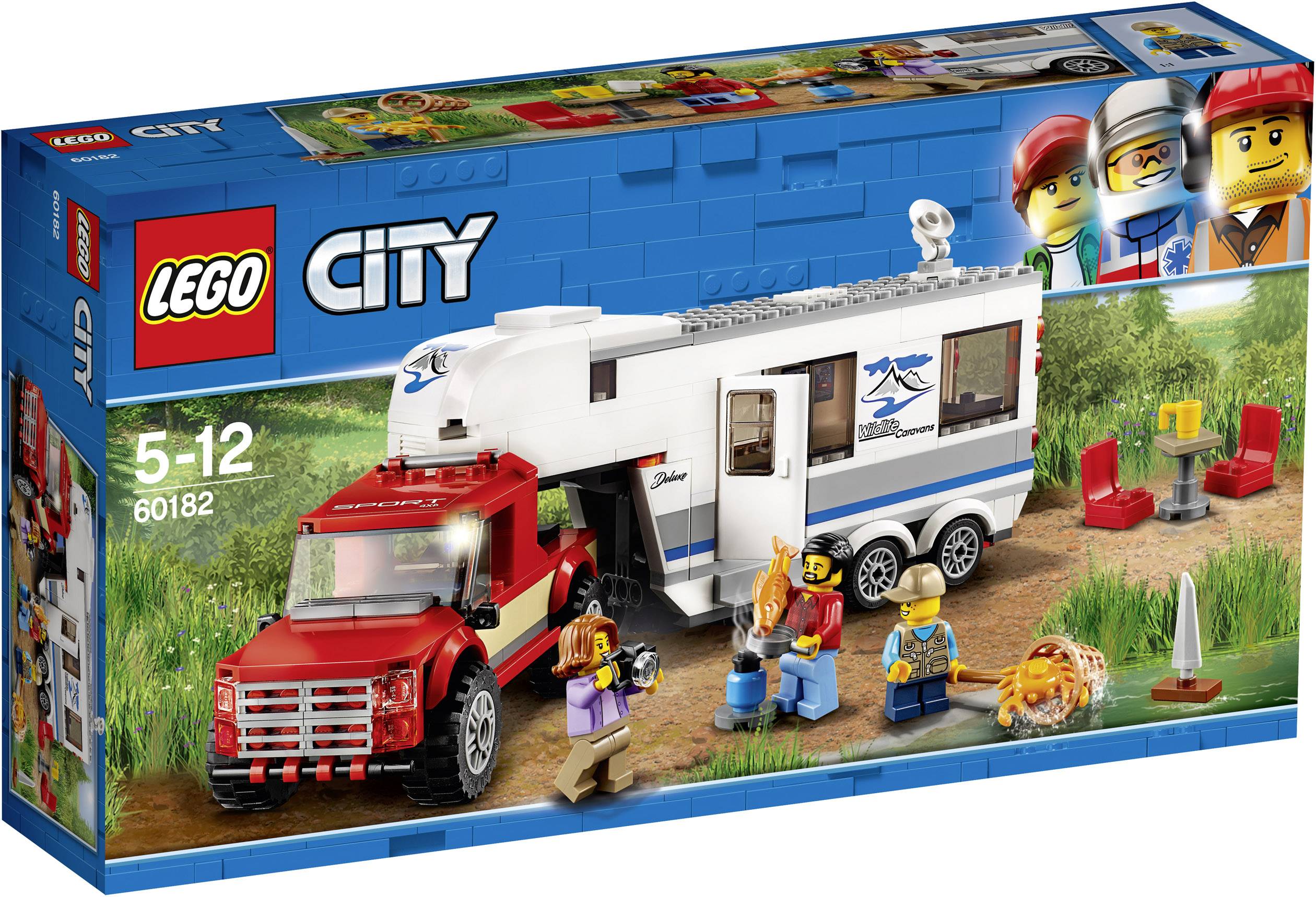 Lego City 60182 Pick Uptruck En Caravan Conradnl